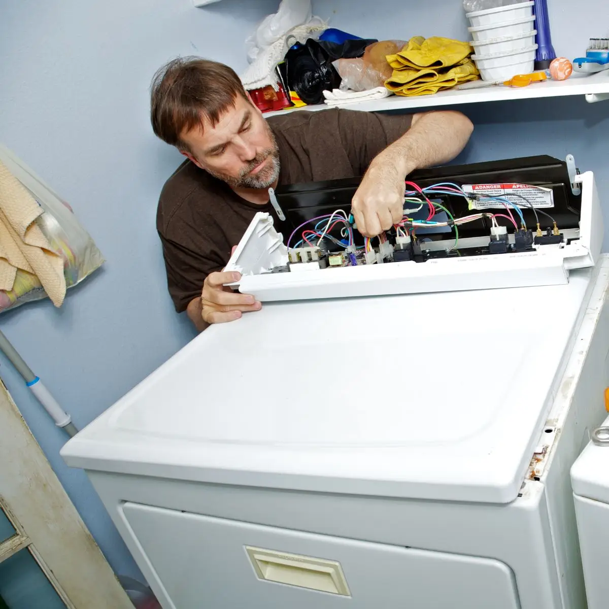 Aire serv technician working