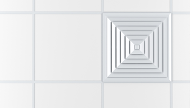 Air vent in ceiling